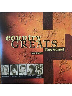 Country Greats Sing Gospel Vol 2 Featuring Johnny Cash Loretta Lynn 37960cd